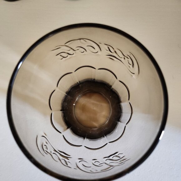 Vintage Set of Four Coca Cola Brown Glasses Coke Tumblers Mc Donald's Collector - Picture 7 of 8